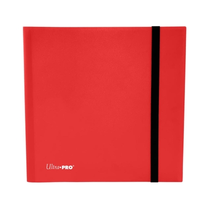 Ultra Pro 12-Pocket Албум за карти Eclipse - Червен - Apple Red