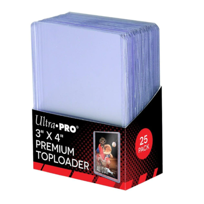 UP - Toploader - 3" x 4" Super Clear Premium (25 pieces)